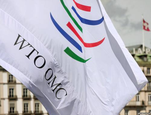 Флаг ВТО. Фото: www.wto.org