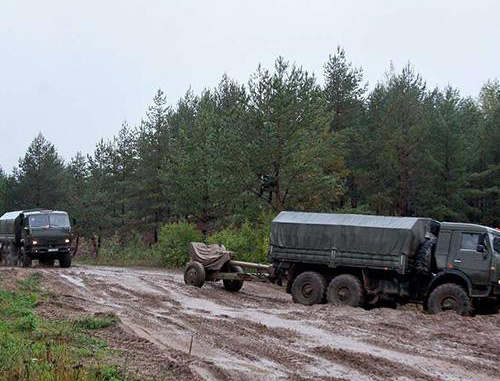 Военный полигон в Псковской области. Фото: "Псковская лента новостей", http://pln-pskov.ru