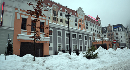 Гостиницы на Красной поляне. Фото Светланы Кравченко для "Кавказского узла"