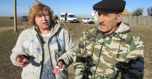 Супруги Делиу восьмой год борются за право проживания в своем доме. Волгоградская область, октябрь 2016 г. Фото Вячеслава Ященко для "Кавказского узла"