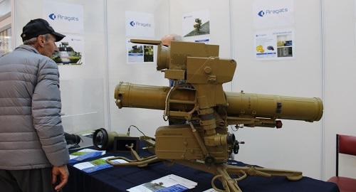 Экспонат выставки вооружений ArmHiTec-2018 в Ереване. Фото Армине Мартиросян для "Кавказского узла".