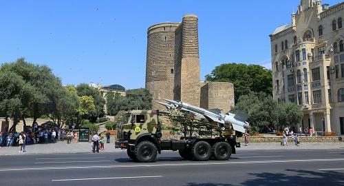 Парад в Баку 26 июня. Фото Азиза Каримова для "Кавказского узла".