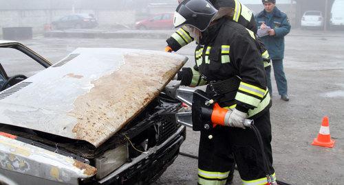 ДТП в Баксанском районе КБР. Фото http://07.mchs.gov.ru/operationalpage/operational/item/7890084/