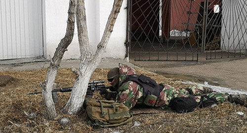 Спецоперация. Фото: пресс-служба Национального антитеррористического комитета http://nac.gov.ru/