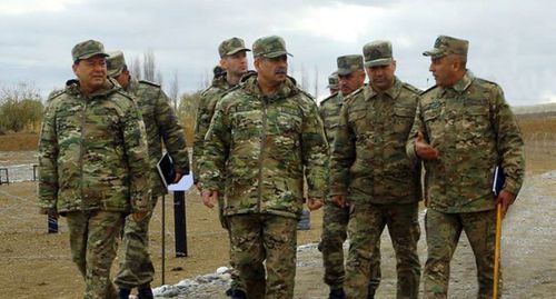 Военнослужащие азербайджанской армии. Фото пресс-службы Минобороны Азербайджана. https://mod.gov.az/ru/foto-arhiv-045/?gid=26511