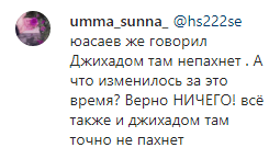 Скриншот комментария к ролику об отправке чеченцев на войну в Карабах, https://www.instagram.com/p/CGAD5IBsV_Y/