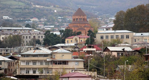 Степанакерт, 15 ноября 2020. Фото Армине Мартиросян для "Кавказского узла"