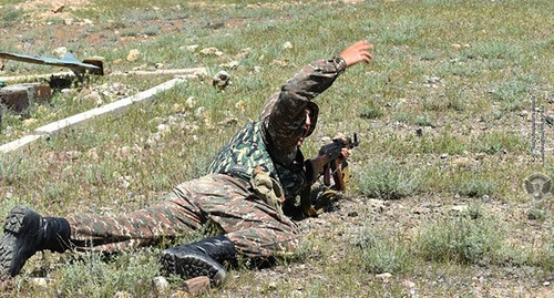 Армянский военнослужащий. Фото: официальный сайт Минобороны Армении https://mil.am