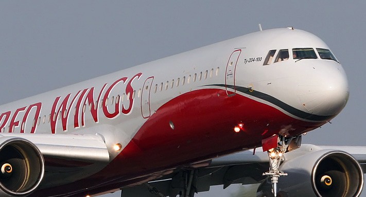 Ту-204 авиакомпании Red Wings. Фото https://ru.wikipedia.org/wiki/Файл%3ARed_Wings_Airlines_Tupolev_Tu-204-100.jpg