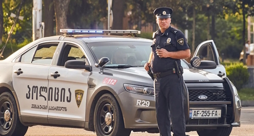 Полиция в Тбилиси, фото: police.ge