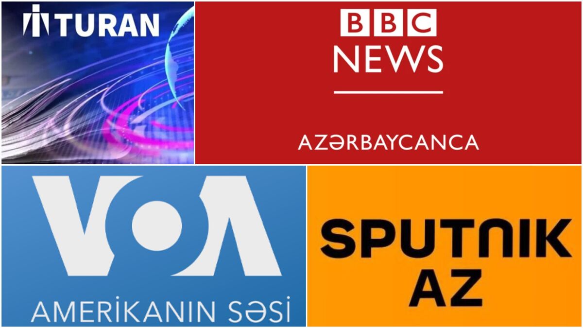 Скриншоты https://www.bbc.com/azeri/, https://dzen.ru/sputnikaz, https://www.meydan.tv/ru/article/v-azerbajdzhane-annulirovana-korrespondentskaya-akkreditacziya-golosa-ameriki/, https://turan.az/ru/obshhestvo/obrashhenie-k-citateliam-informacionnogo-agentstva-turan-790363